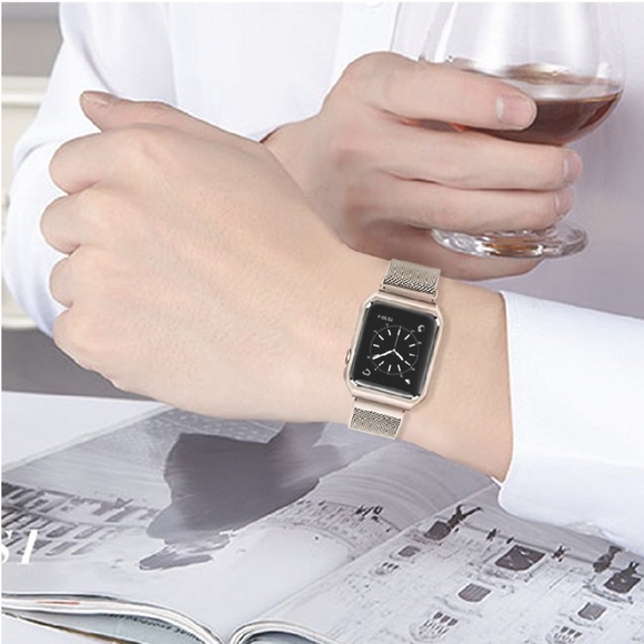 Milanese Loop For Apple Watch 38mm, Stainless - Picture 4 of 4